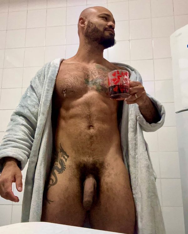 The Best Part of Waking up Is Go Naked Coffee Chat.