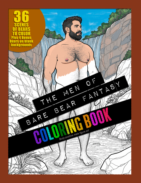 Bold. Body Positive. Bare Bears -  to color!