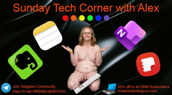 Sunday Tech Corner with Alex