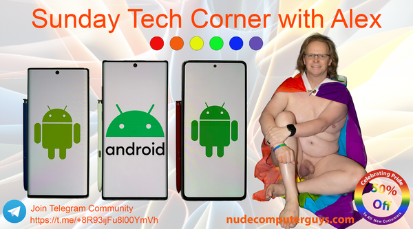 Sunday Tech Corner with Alex