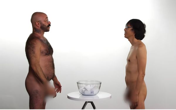 Naked Men Discuss Body Hair and Compare Hairy vs Smooth Bodies