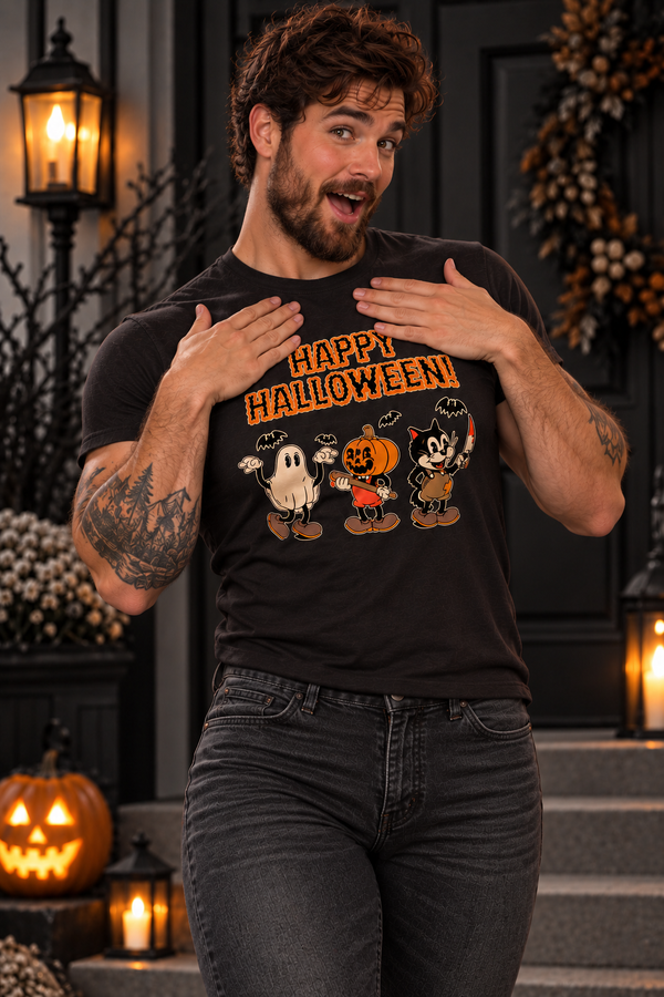NEW Retro-Inspired Halloween now on Teepublic!