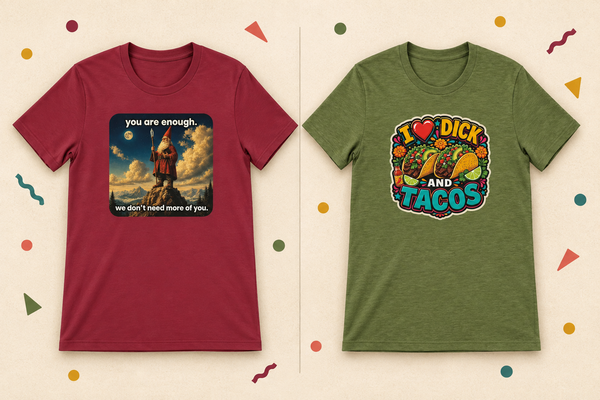 Two New Shirts from Twisted Nick's Picks