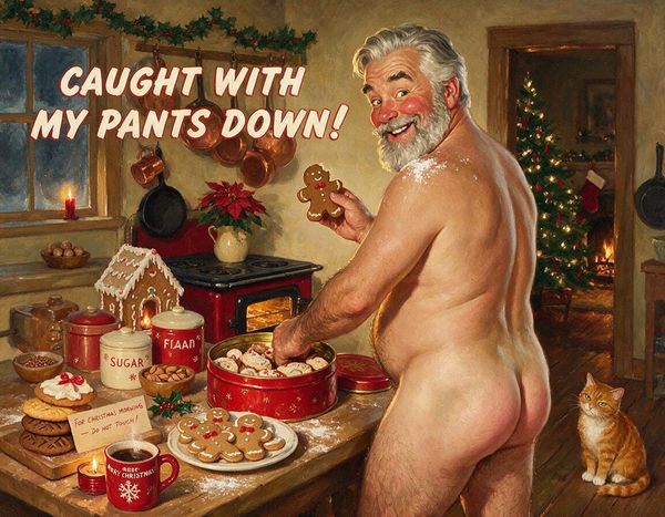 🎄 Deck the Halls, Drop the Drawers! The GoNaked Holiday Card Exchange Is Back! 🍑