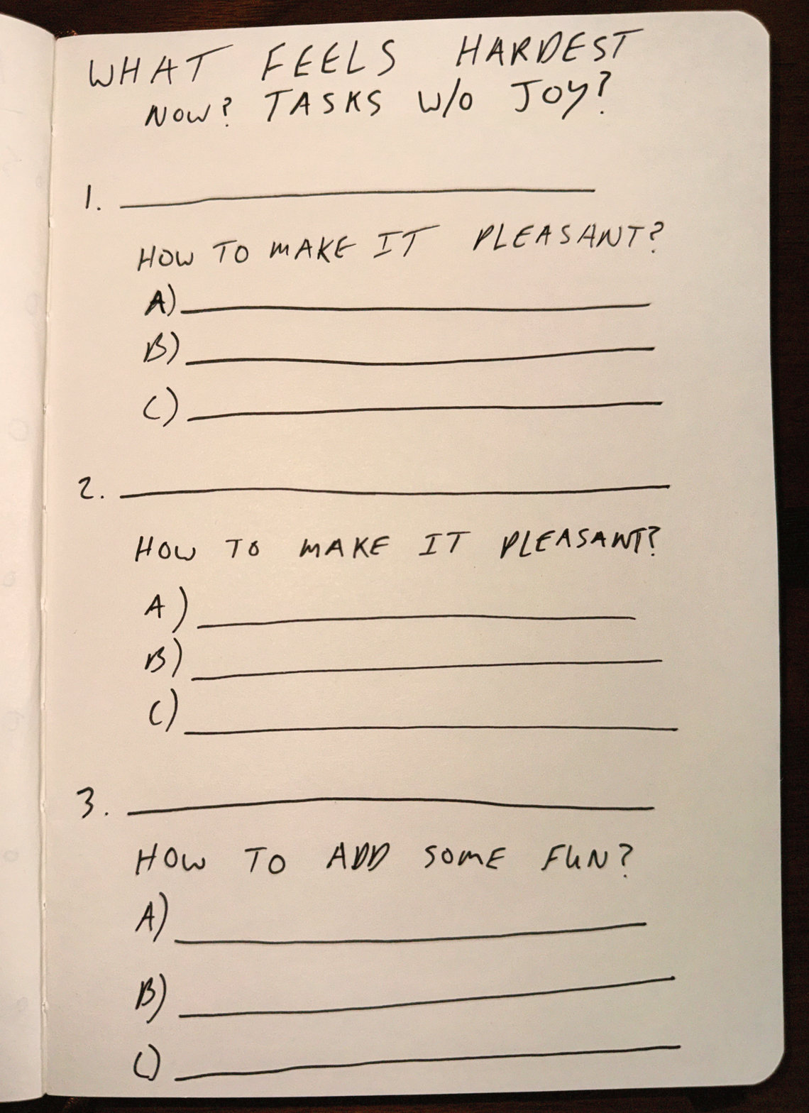 Make it Pleasant