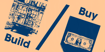 At a startup how do you decide what tools to build vs buy?