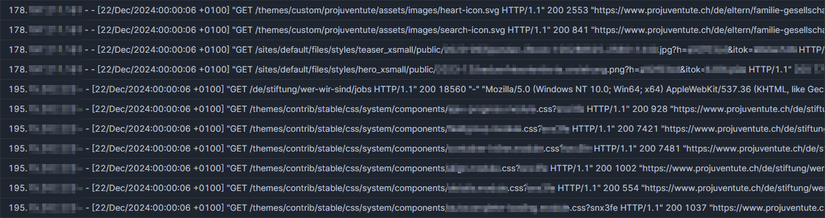 Access Log Data Model