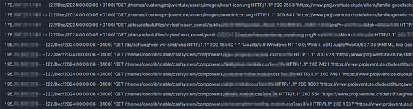 Access Log Data Model