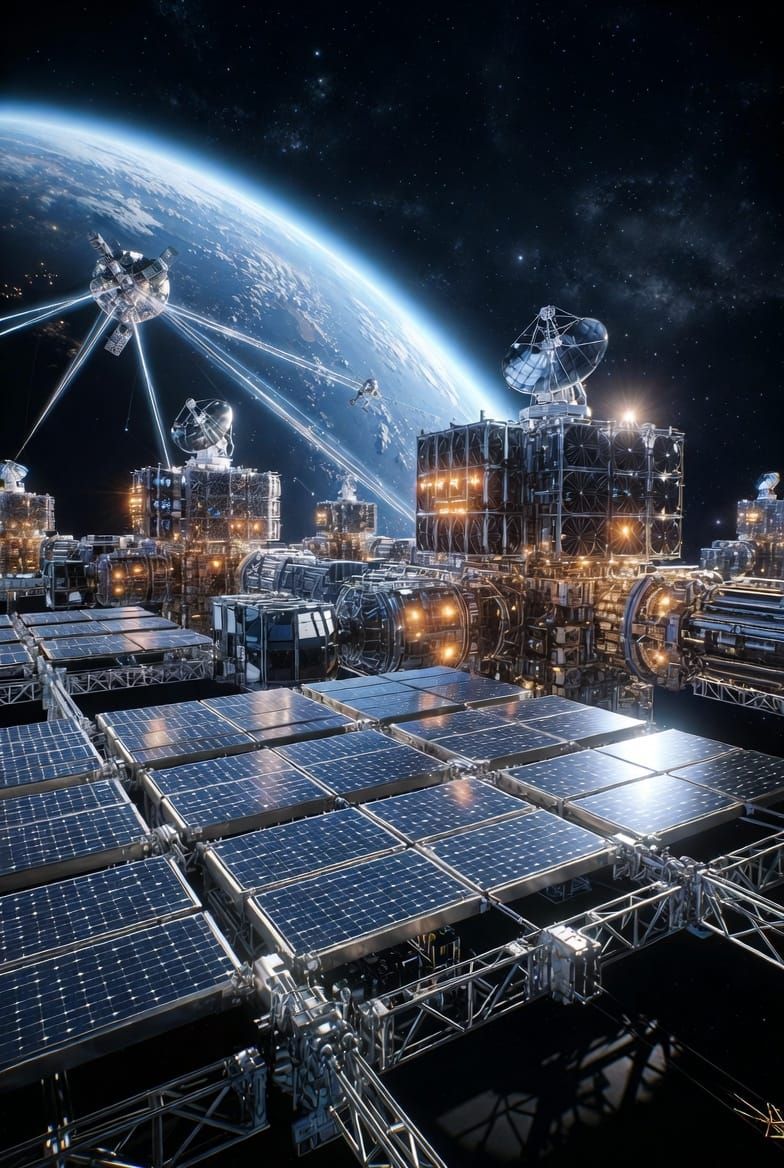 Powering AI from Orbit: SpaceX, Space Solar, and the Musk Stack (Pt.1)