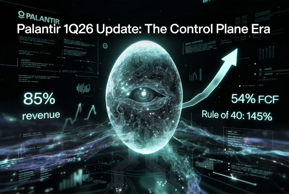 Palantir Q1 2026: What Cursor Proved, What the Market Missed, and Why Governance Wins the Agentic Era