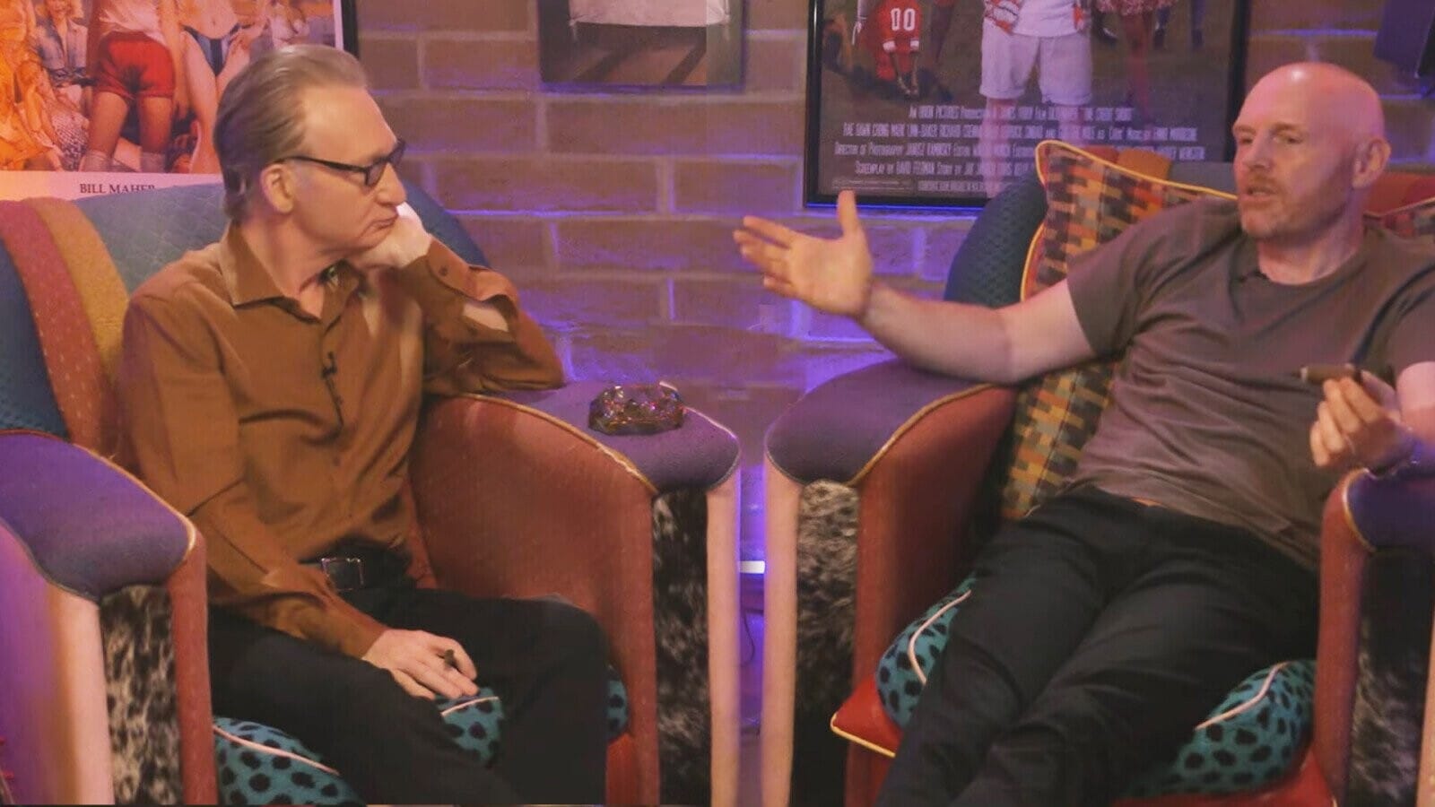 Bill Maher and Bill Burr having a moment together.