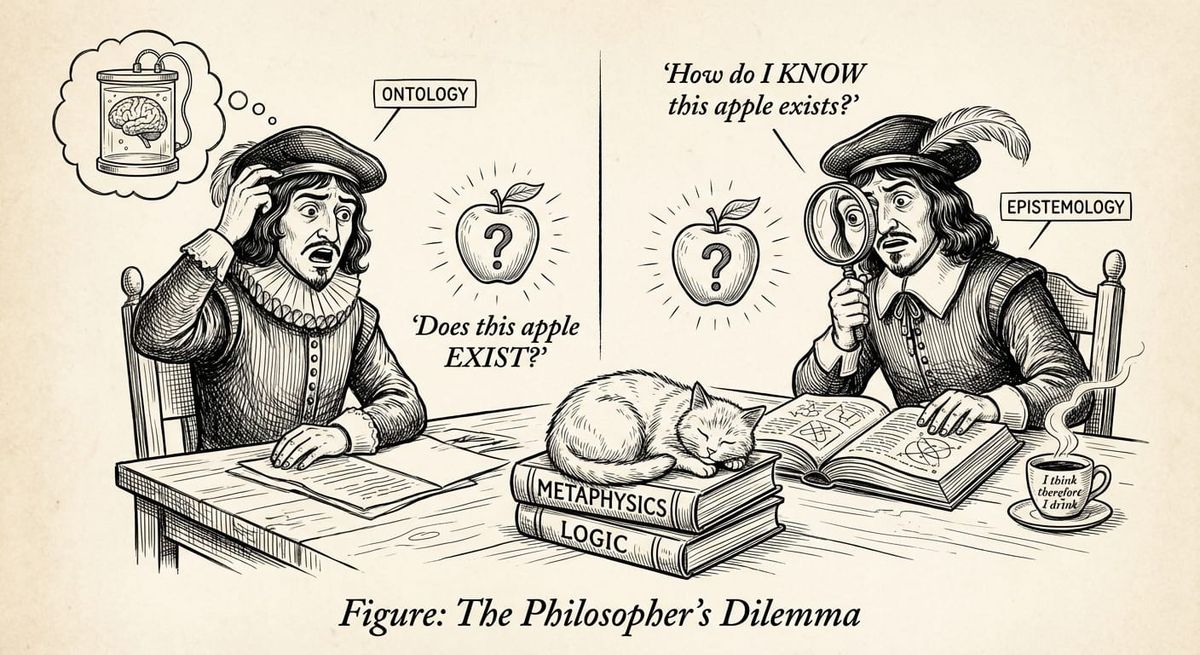 Bản thể học (Ontology) và Nhận thức luận (Epistemology) là gì?