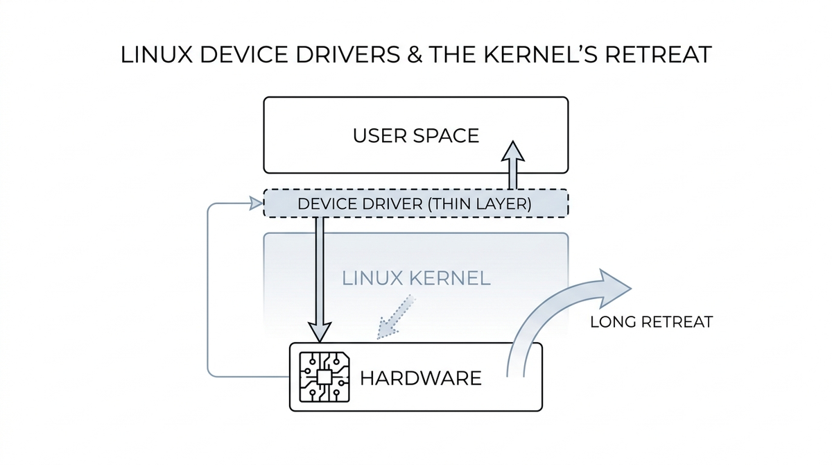 Vì sao kernel Linux đã dành 20 năm để bạn khỏi phải viết Driver