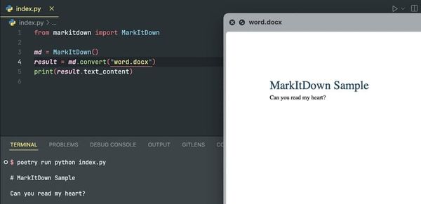 MarkItDown và Ứng Dụng Trong Mô Hình Ngôn Ngữ Lớn (LLM)