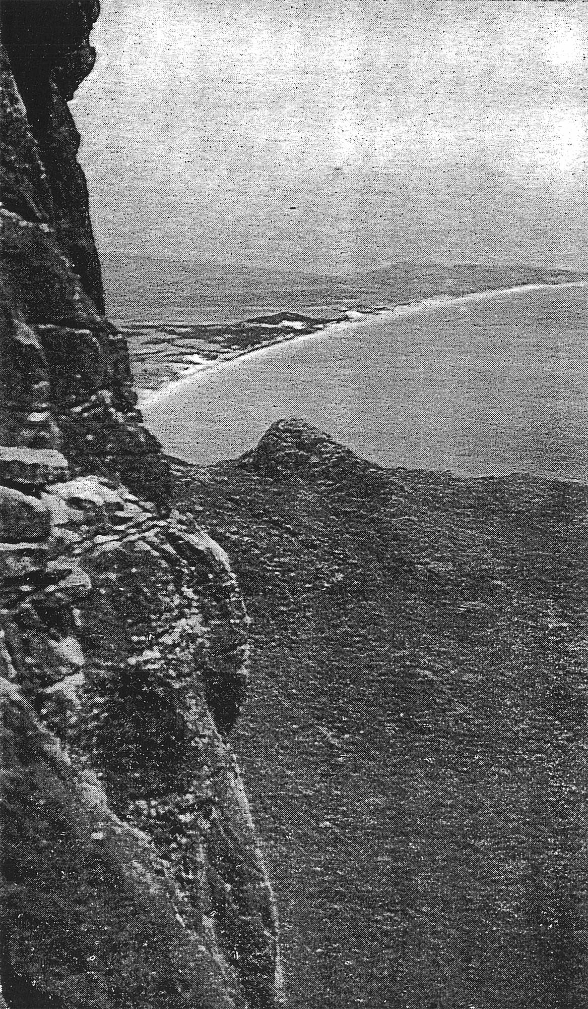 North view from the big buttress, Hinchinbrook Island