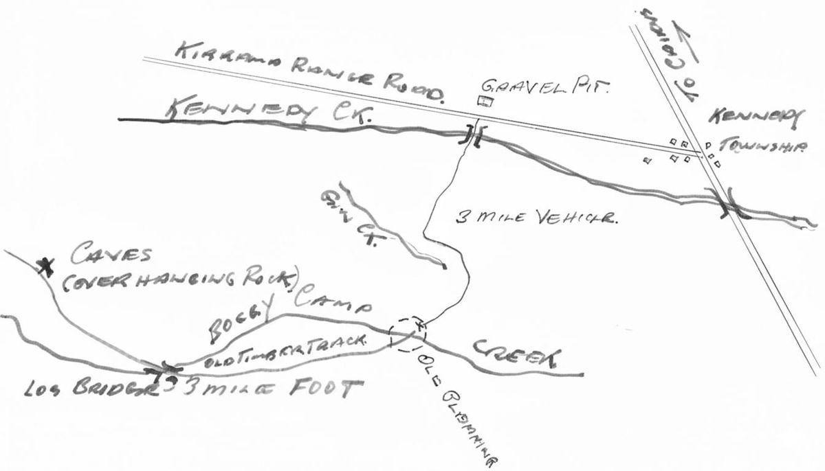 Walk/Search Report - "Blackfellers' art Gallery" at Kennedy