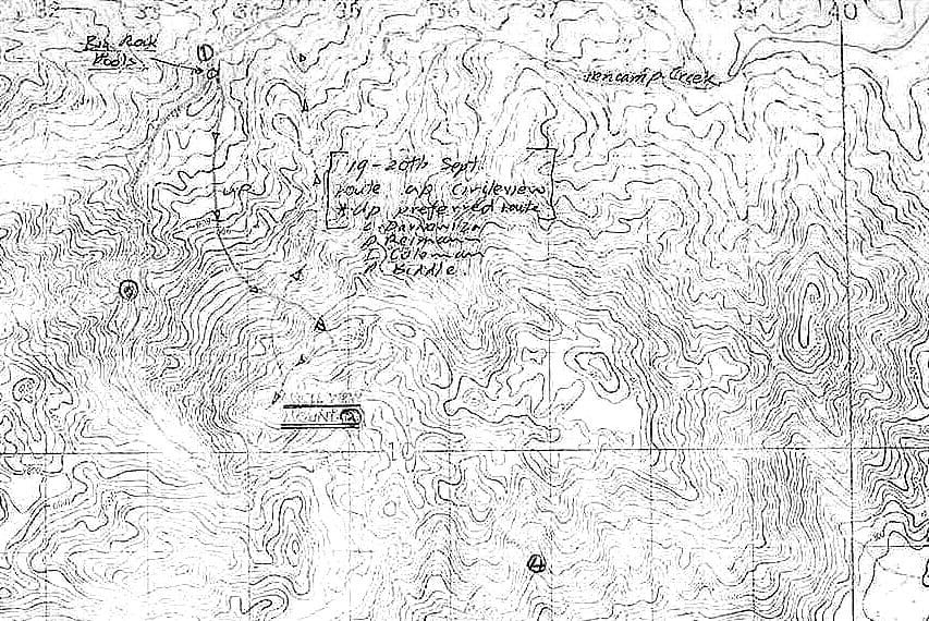 Ollera Creek / Rollingstone Creek 12/13 Sept 1970