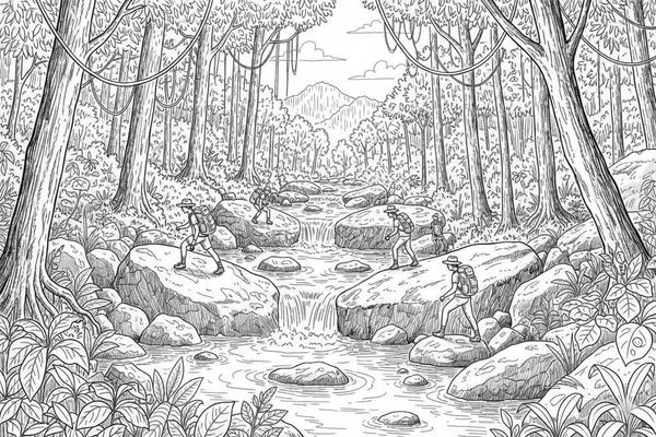 Hen Camp Creek & Ollera Creek