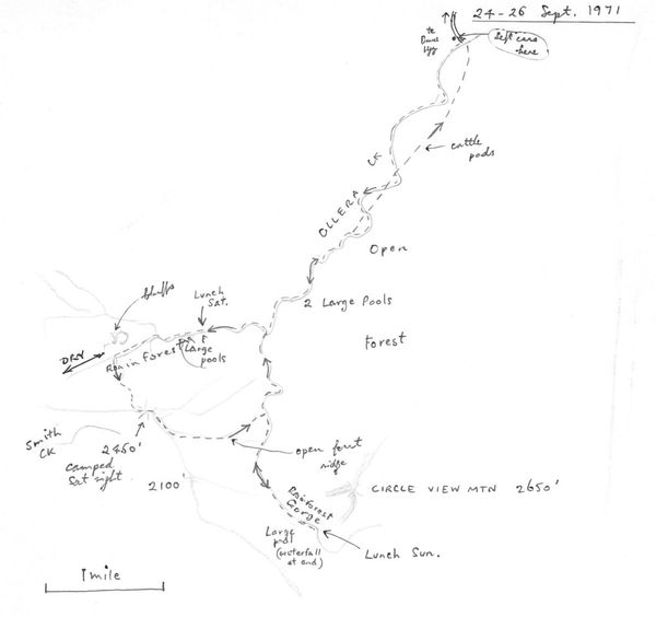 Paluma Range above Ollera Creek