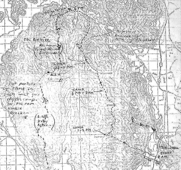 Sharp Elliott, The Shoulder, and Mt Elliott