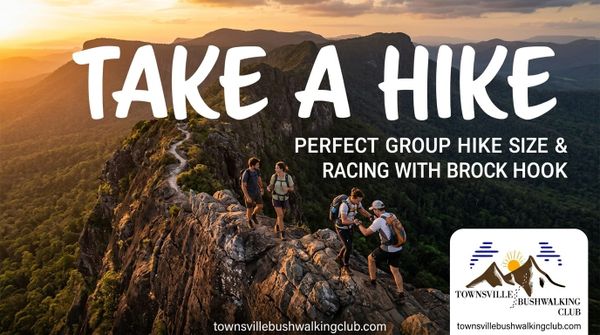 Perfect Group Hike Size & Racing with Brock Hawke