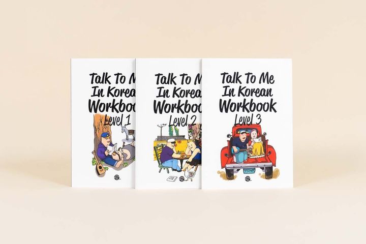 Test Your Korean Level with Talk To Me In Korean Workbooks