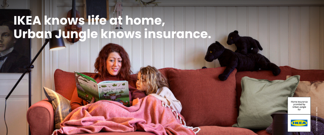 Urban Jungle Partners with IKEA to Launch Home Insurance for UK Customers