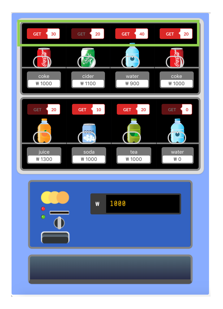 Price comparison example