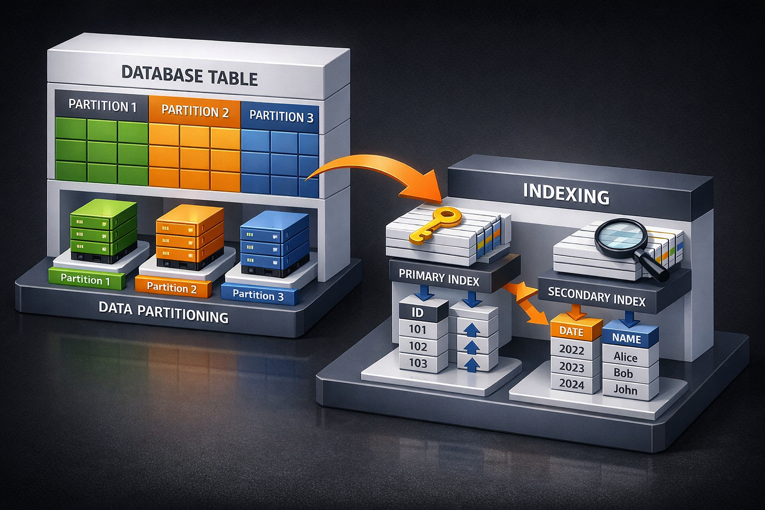 데이터베이스 테이블 파티셔닝 및 인덱스 설정의 중요성