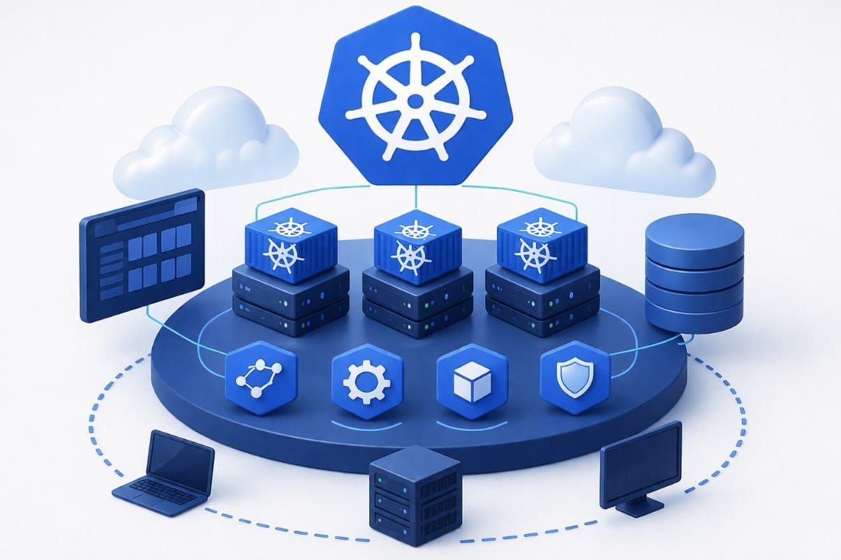 Automated Switching to Maintenance Page in a Kubernetes-Based System