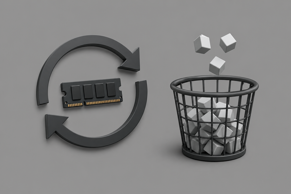 메모리 회전 정지: release()는 왜 비우지 못했나