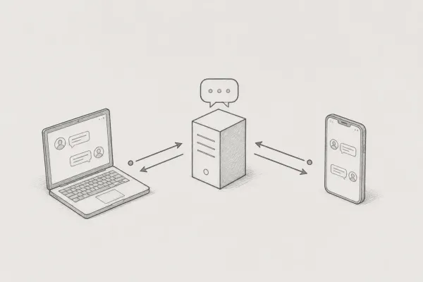 Websocketdan foydalanib chat xizmati loyihalash