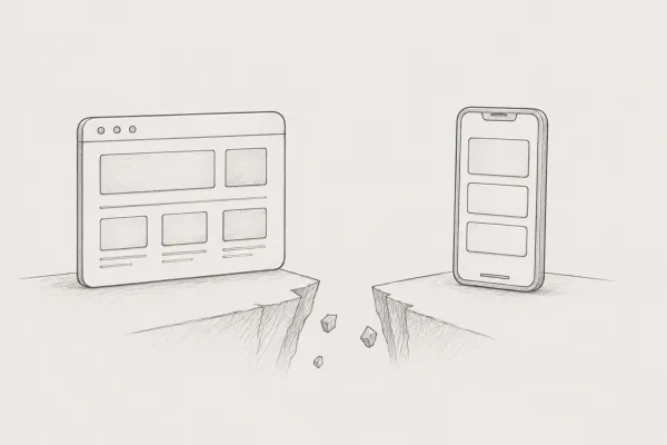 모바일 UI, 웹과는 다르다