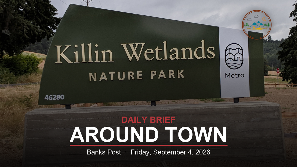 Around Town — Fri, Sep 4