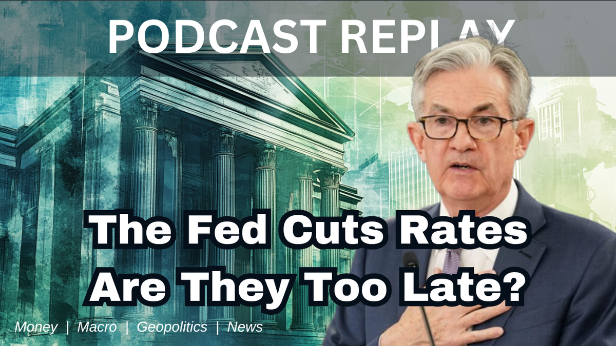 The Fed Makes A Huge Mistake, Cuts Rates - Reaction - E398