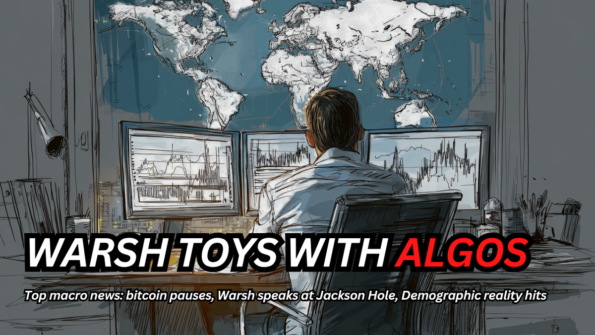 Bitcoin Pauses Before the Bull, Warsh Takes the Stage, and the World Runs Short of Talent