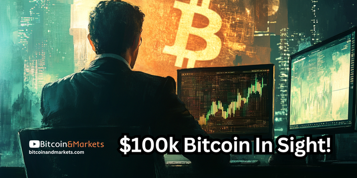 $100k in Sight as Saylor Doubles Down