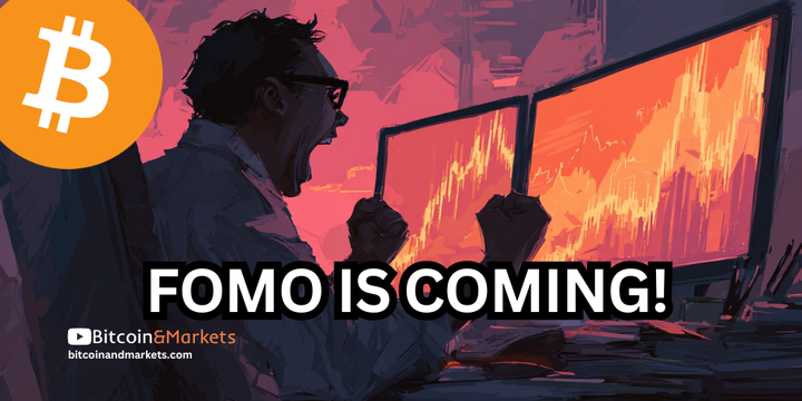 FOMO Is Coming, Where's the Next Bitcoin Top?