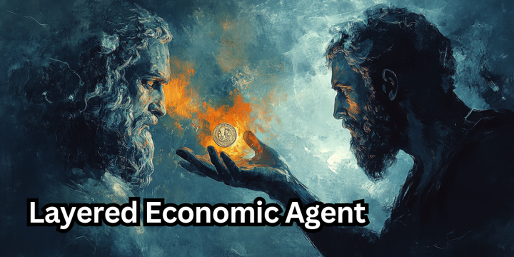 In Pursuit Of A New Economics: The Layered Agent (Extended)