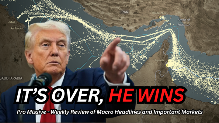POTENTIAL PEACE DEAL - Weekly Review, Oil, War, FOMC Preview, and Bitcoin