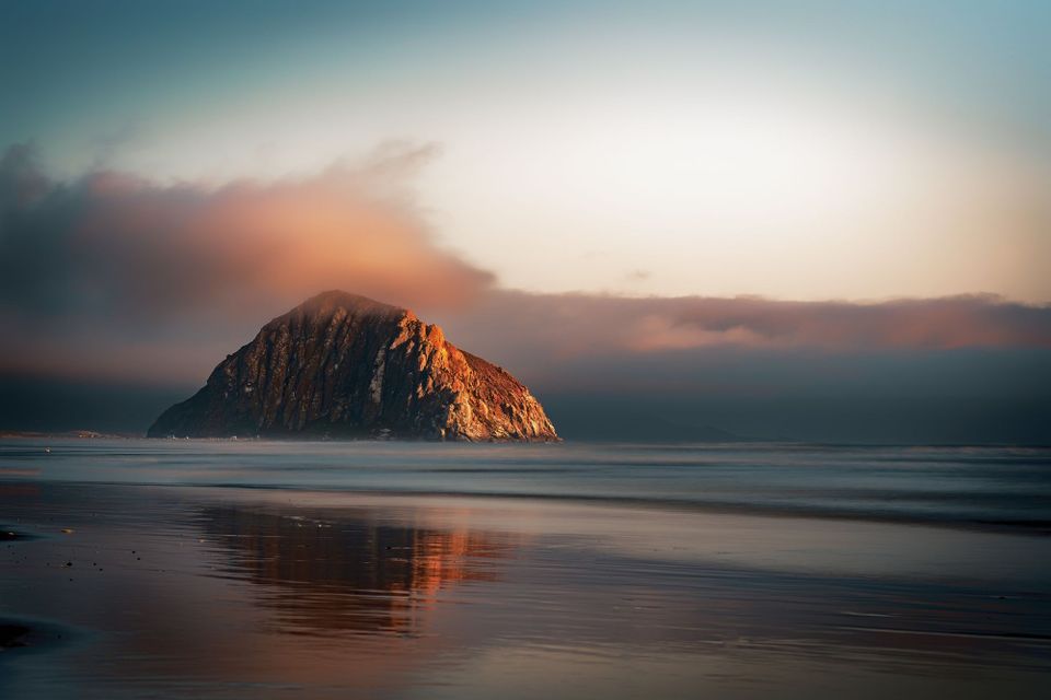 Morrow Rock and Morro Bay are great summer destinations on California's Central Coast.