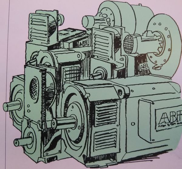 Datenblatt einer Gleichstrommaschine