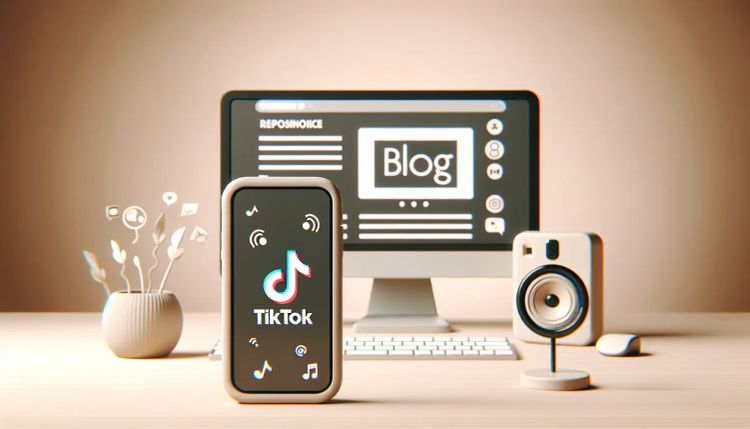 use tiktok to promote your blog