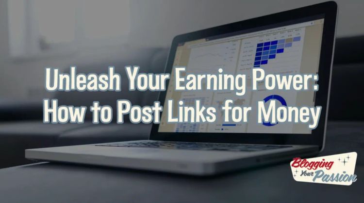 how to post links for money
