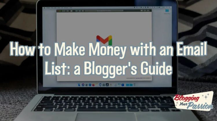 how to make money with an email list