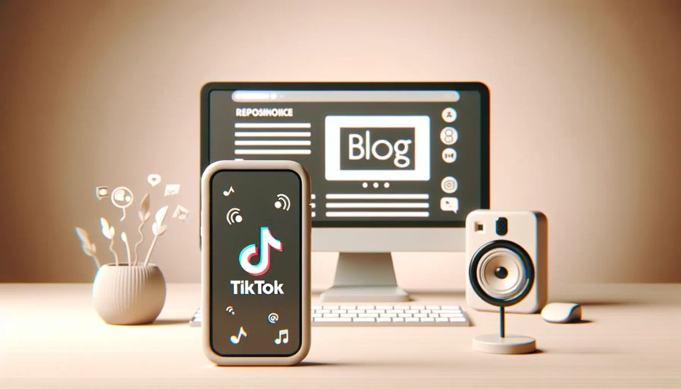 use tiktok to promote your blog