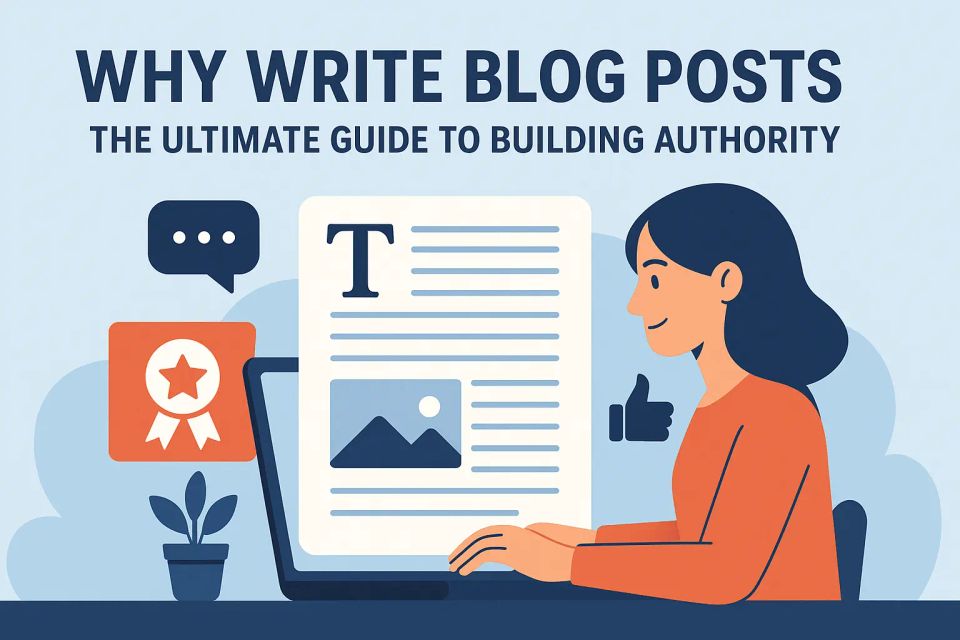 why write blog posts