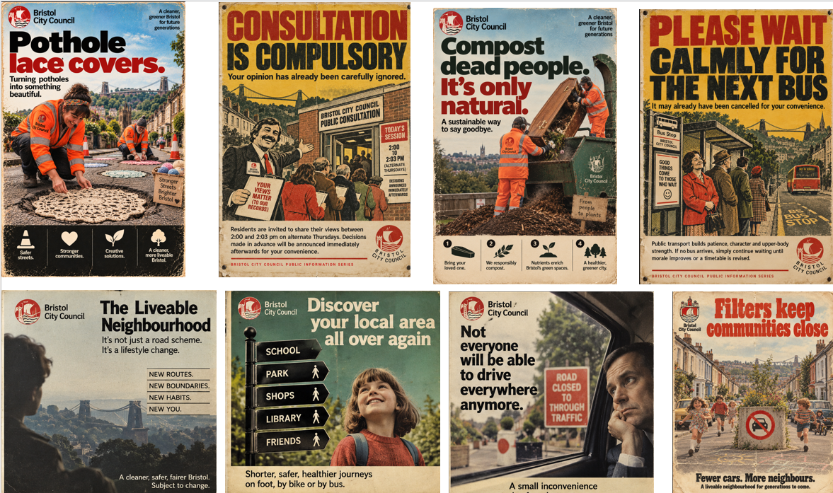 New Posters for Bristol City Council