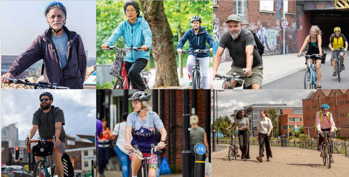 Cycling in Bristol compared across the UK