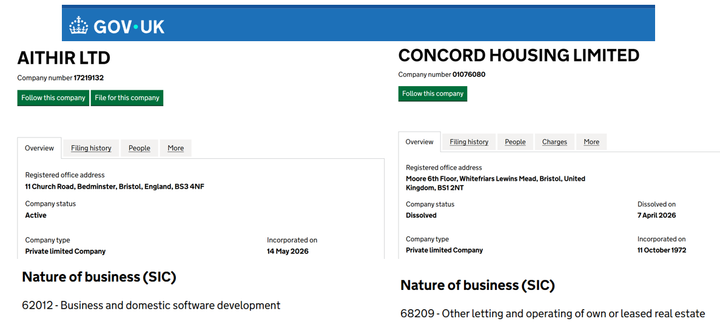 Bristol Company Watch - New and Closed in 2026